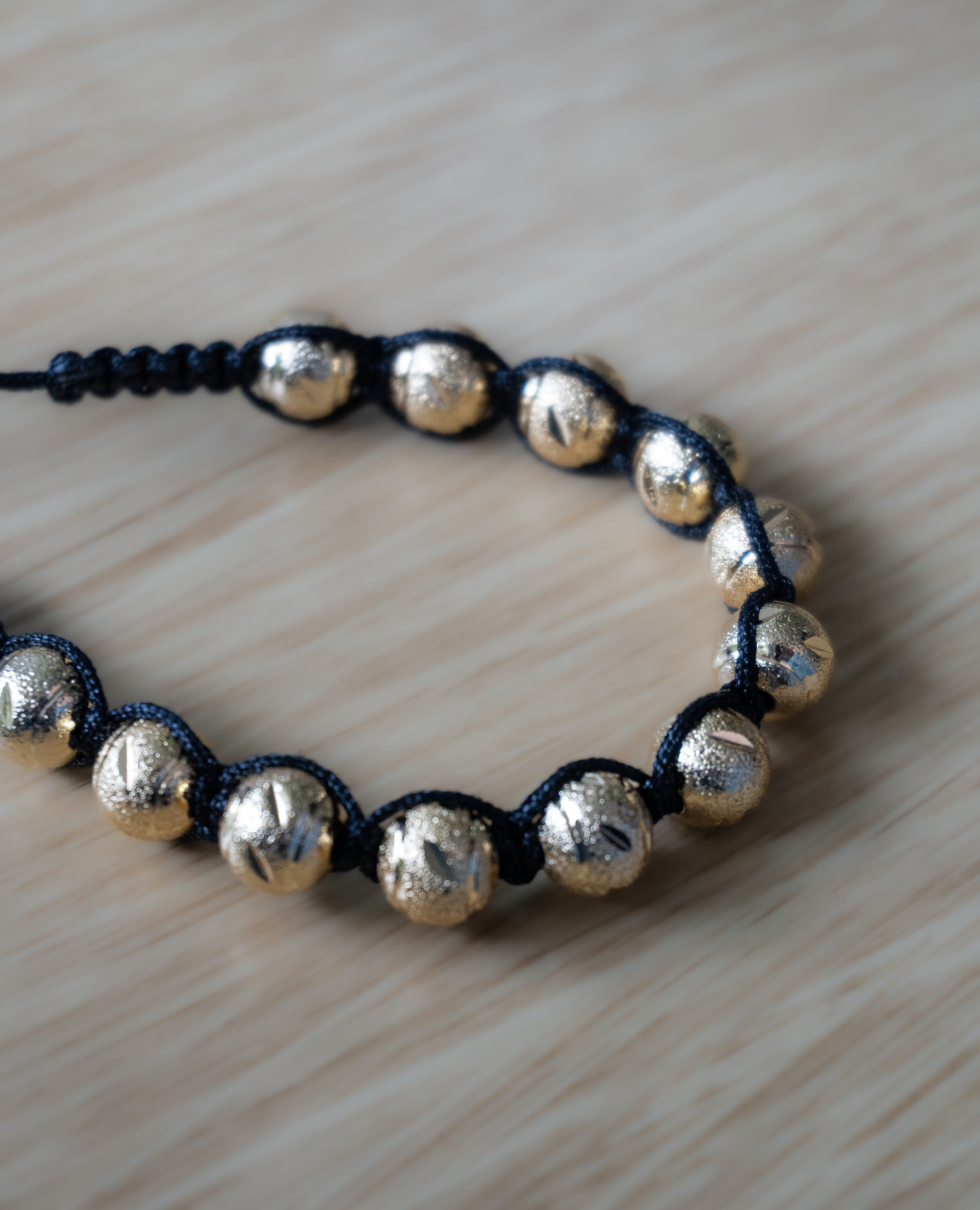 Pulsera Diamantada Entrelazada Hombre