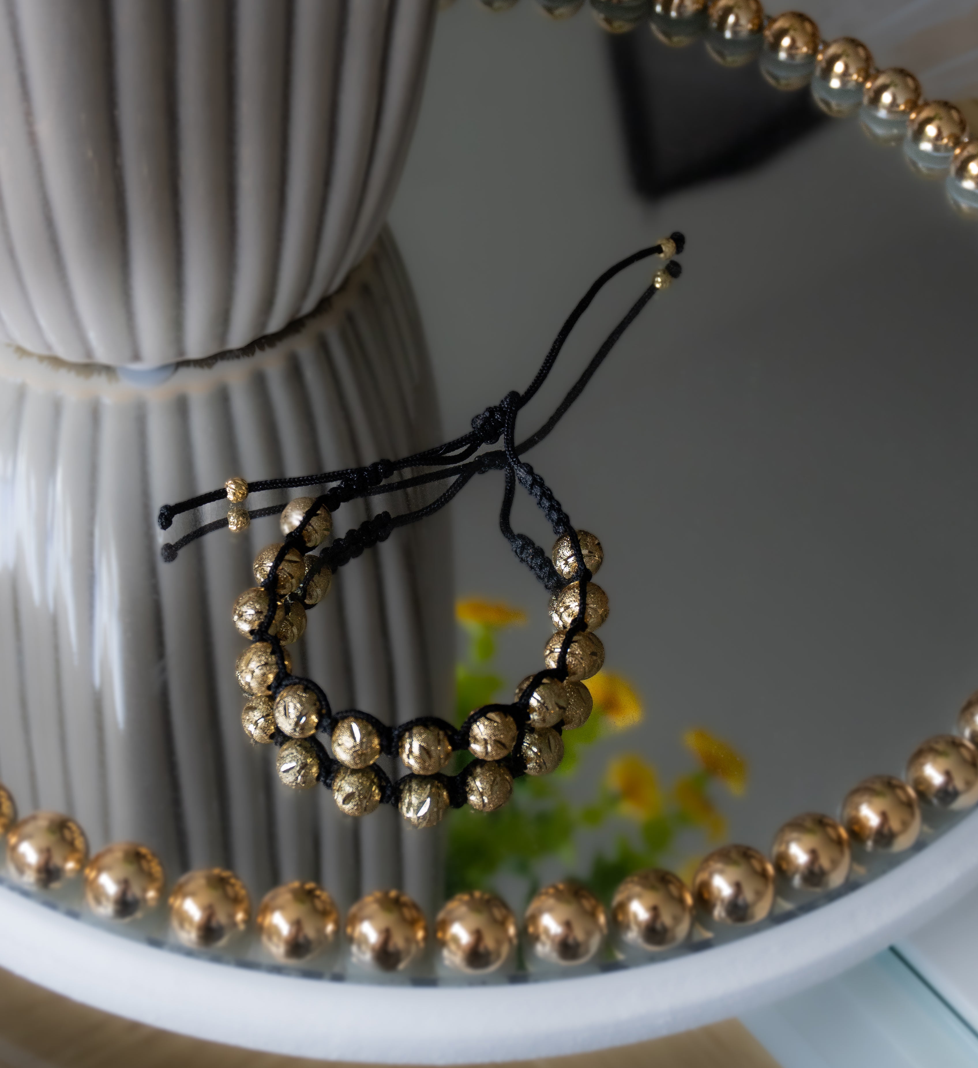 Pulsera Diamantada Entrelazada Hombre
