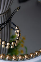 Pulsera Diamantada Entrelazada Hombre