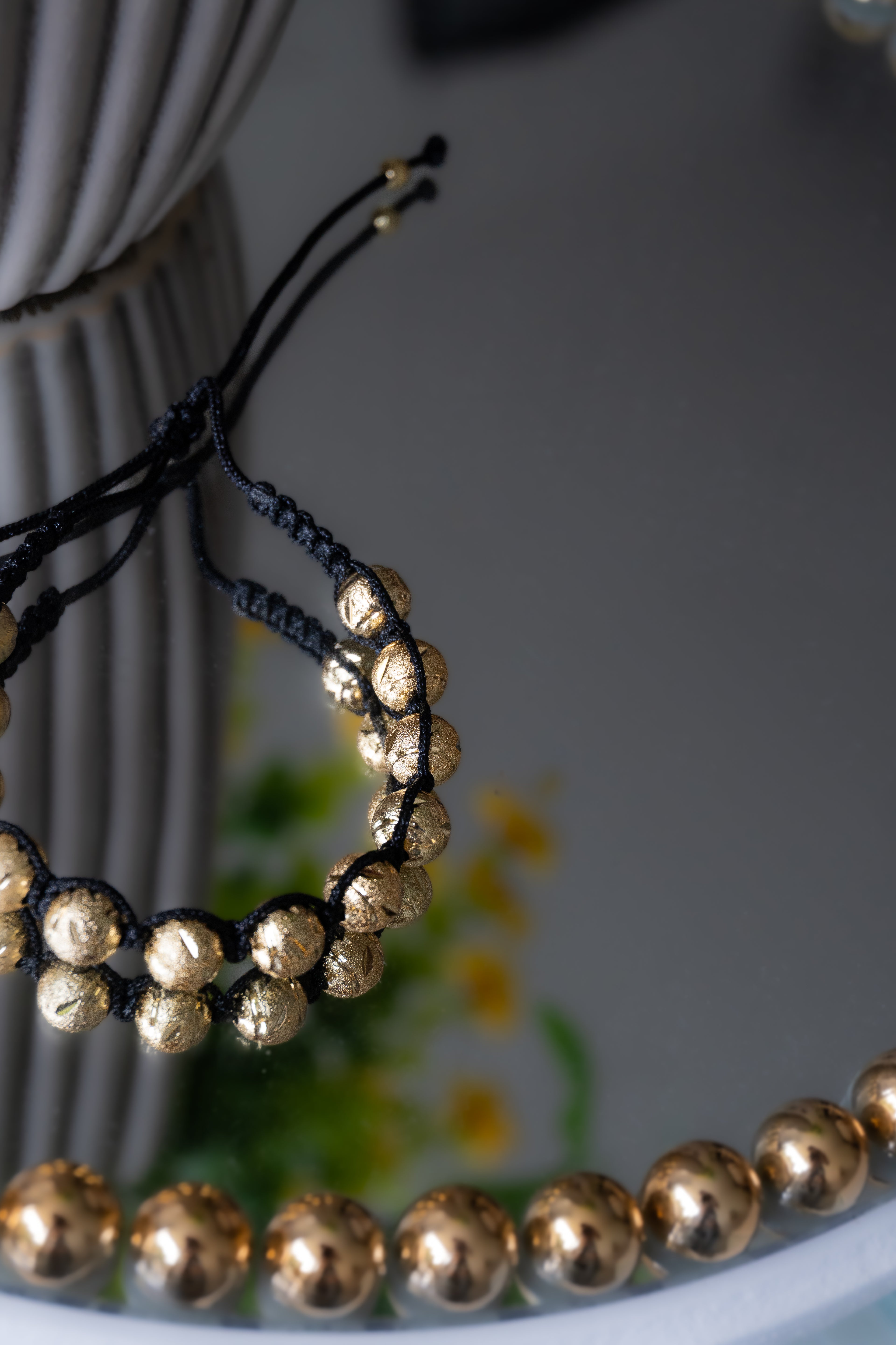 Pulsera Diamantada Entrelazada Hombre